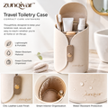 𝒛𝒖𝒏𝒒𝒊𝒗𝒂𝒓™ Compact Travel Toiletry Case with Snap Closure — view 1