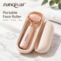 𝒛𝒖𝒏𝒒𝒊𝒗𝒂𝒓™ Portable Face Roller with Storage Case — view 1