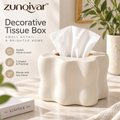 𝒛𝒖𝒏𝒒𝒊𝒗𝒂𝒓™ Sculptural Decorative Tissue Box Cover — view 1